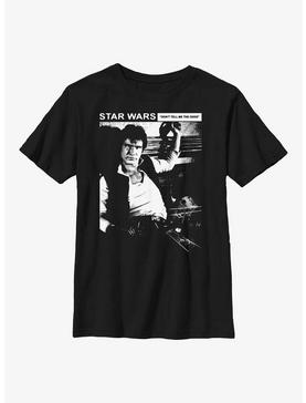 Star Wars Don't Tell Me The Odds Han Solo Youth T-Shirt, , hi-res
