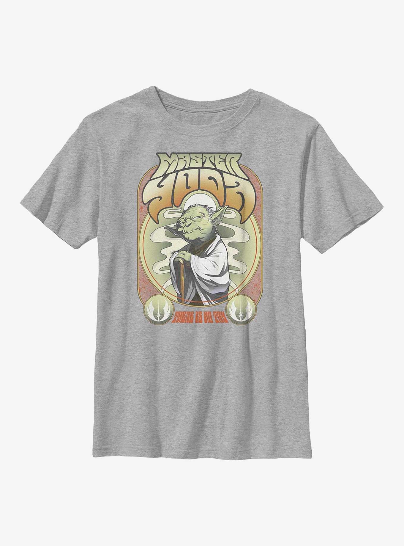 Star Wars Master Yoda There Is No Try Groovy Youth T-Shirt, , hi-res