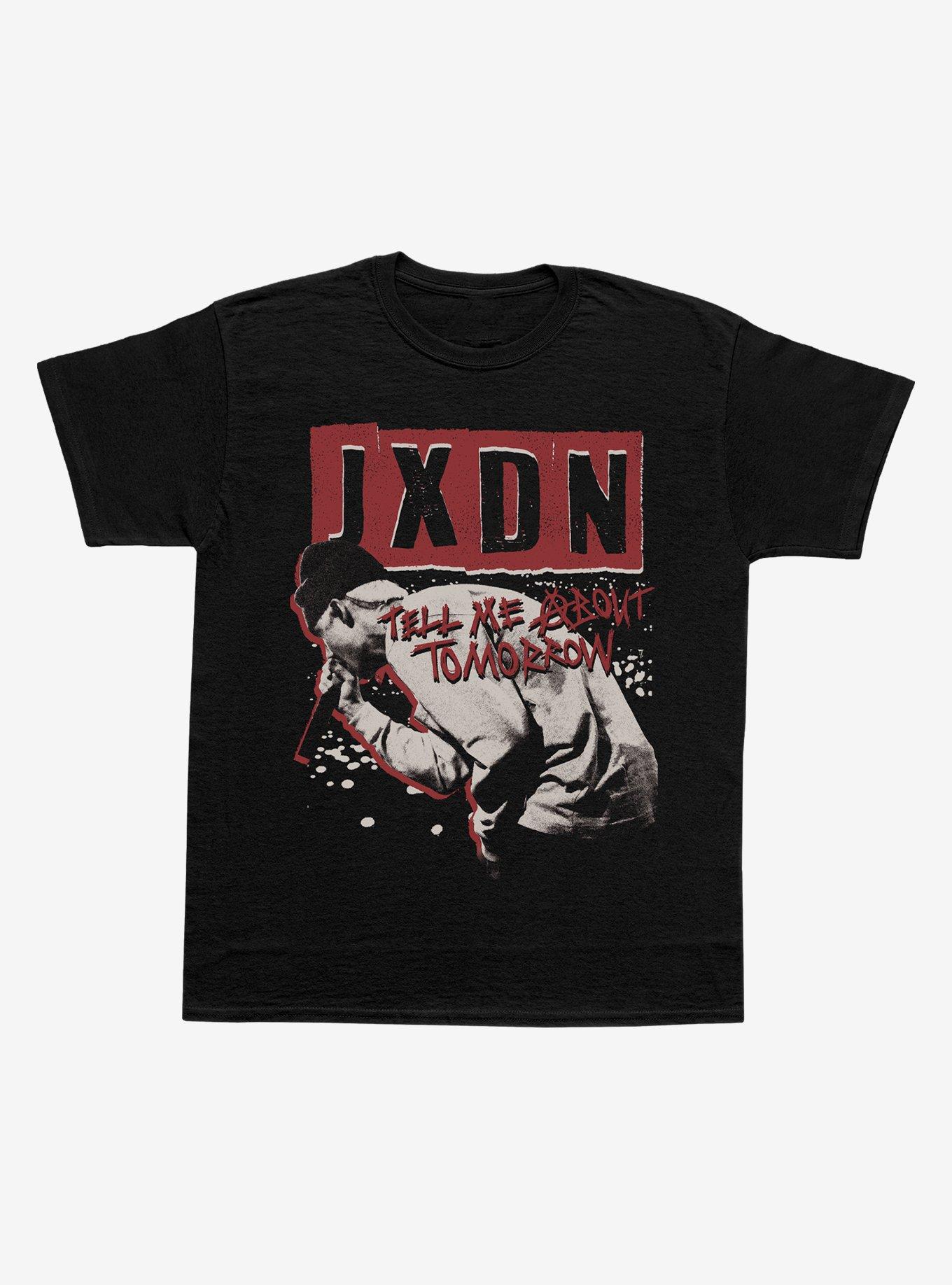 JXDN Tell Me About Tomorrow T-Shirt, BLACK, hi-res