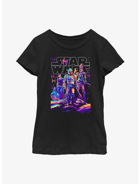 Star Wars The Mandalorian Light It Up Youth Girls T-Shirt, , hi-res