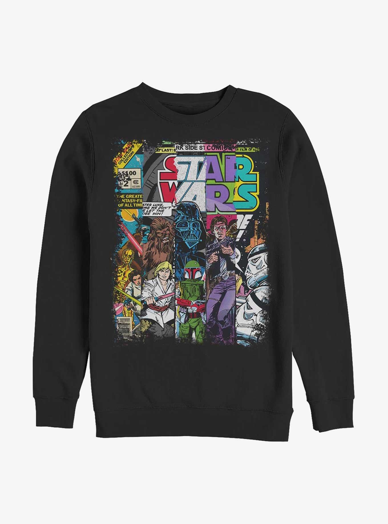 Star Wars Classic Comic Cover Strips Sweatshirt, , hi-res