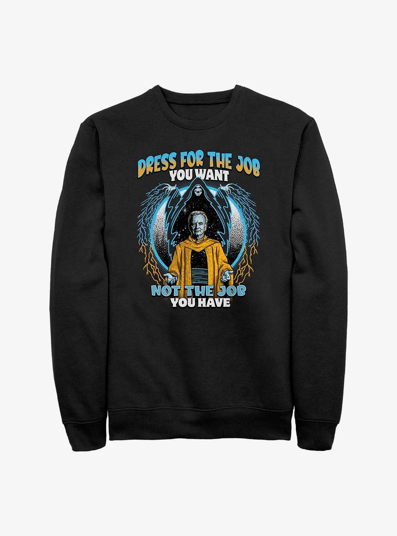 Star Wars Sith Lord Press For The Job You Want Sweatshirt, , hi-res