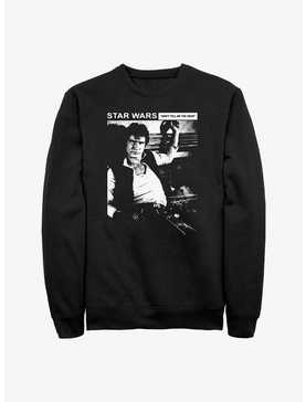 Star Wars Don't Tell Me The Odds Han Solo Sweatshirt, , hi-res