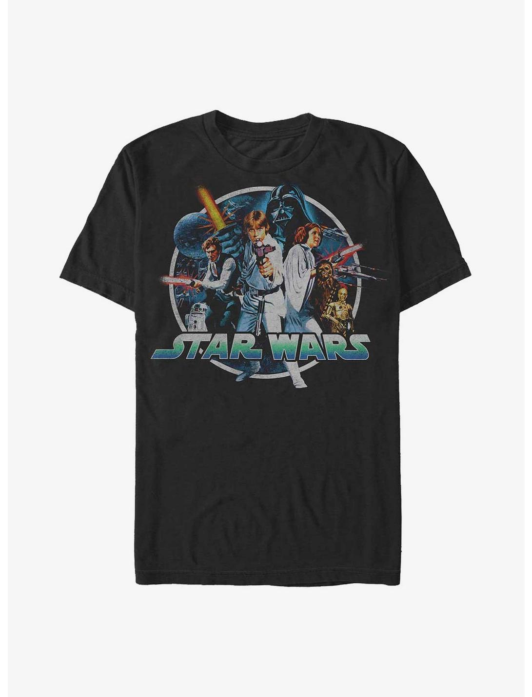 Star Wars A New Hope Classic Group T-Shirt, BLACK, hi-res