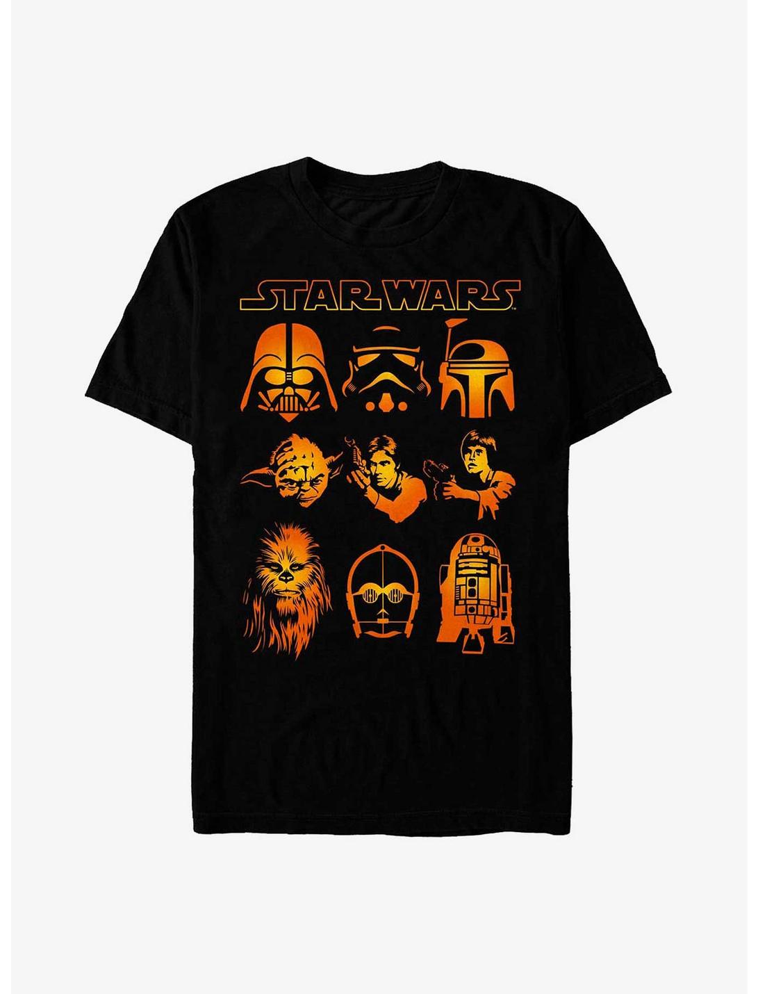 Star Wars Halloween Heads T-Shirt, BLACK, hi-res