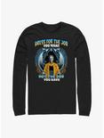 Star Wars Sith Lord Press For The Job You Want Long-Sleeve T-Shirt, BLACK, hi-res