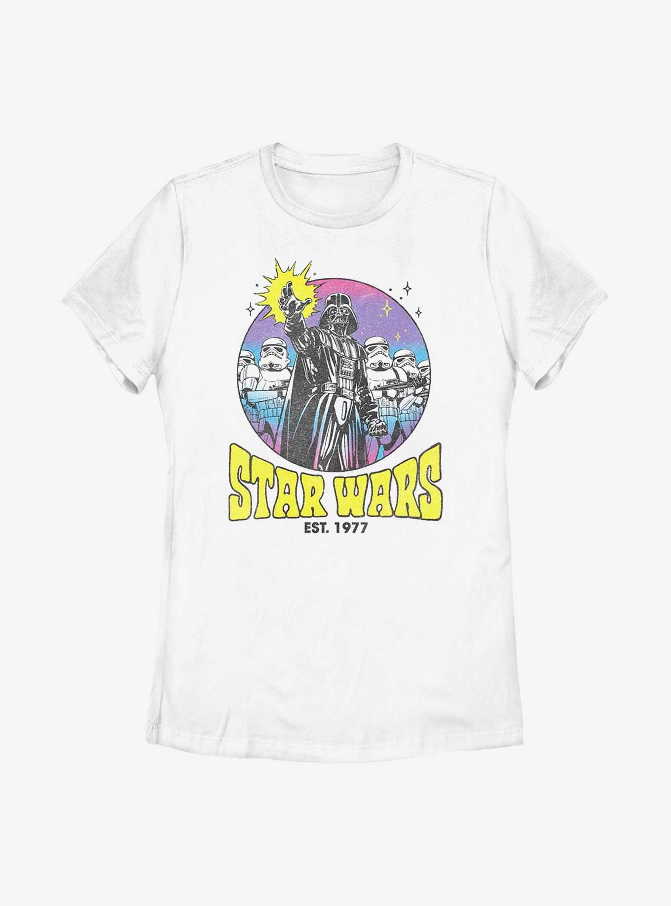 Star Wars Darth Vader Force Choke Womens T-Shirt, WHITE, hi-res