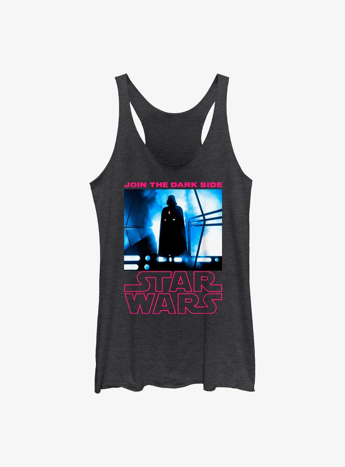 Star Wars Join The Dark Side Womens Tank Top, BLK HTR, hi-res