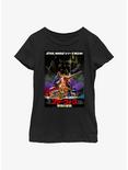 Star Wars Kanji Poster Empire Strikes Back Youth Girls T-Shirt, BLACK, hi-res