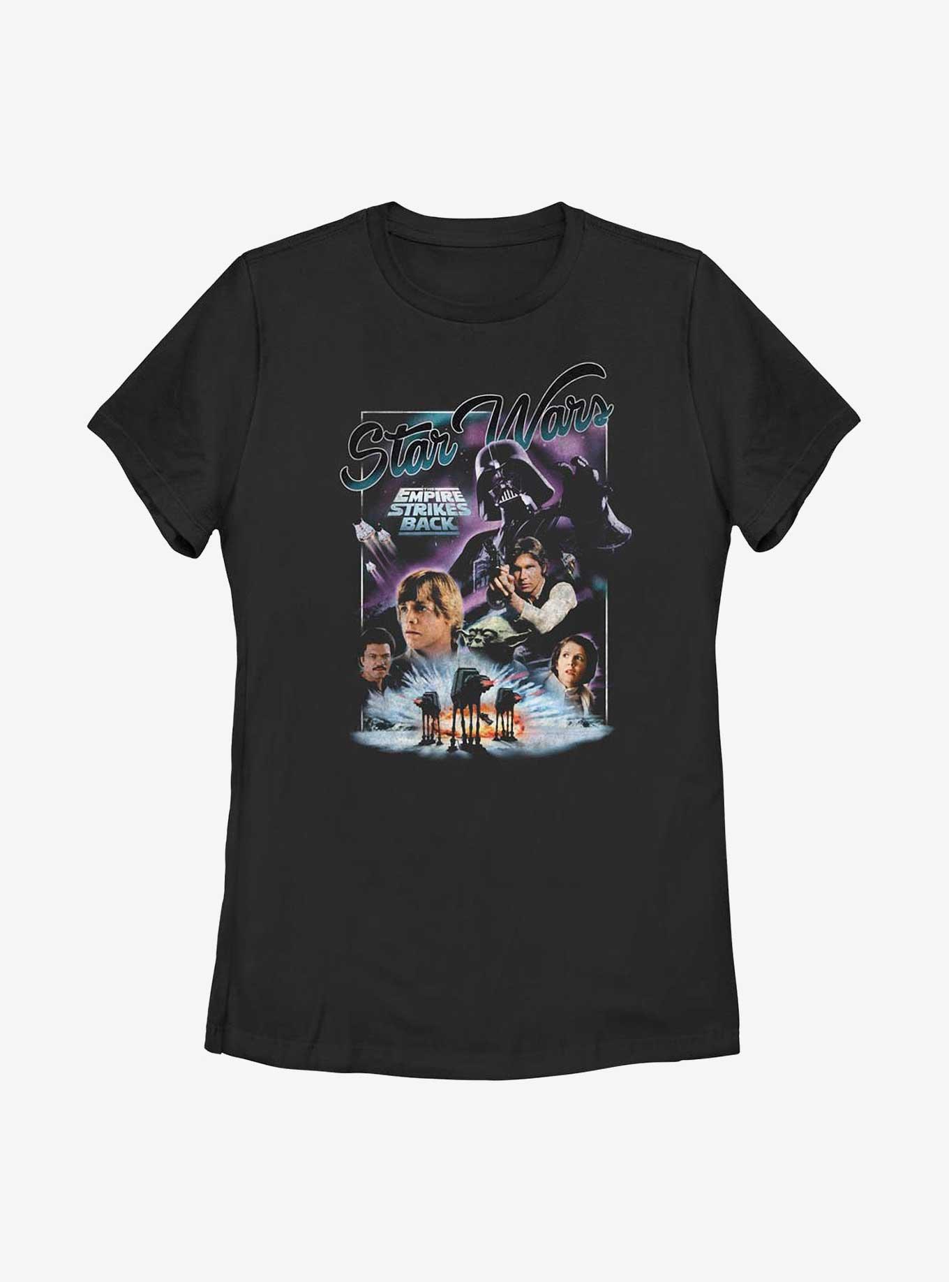 Star Wars Empire Strikes Back Poster Womens T-Shirt | Her Universe