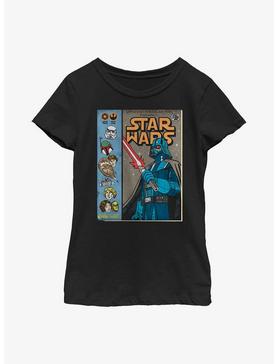 Star Wars Classic Comic Cover Youth Girls T-Shirt, , hi-res