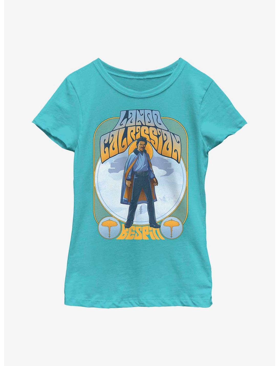 Star Wars Lando Calrissian Bespin Groovy Youth Girls T-Shirt, TAHI BLUE, hi-res
