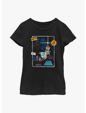 Star Wars Vintage Sci-Fi Rental Youth Girls T-Shirt, , hi-res