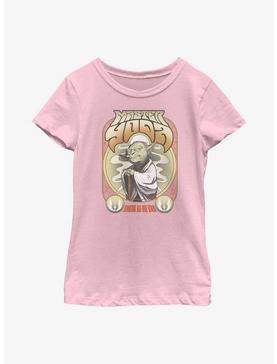 Star Wars Master Yoda There Is No Try Groovy Youth Girls T-Shirt, , hi-res