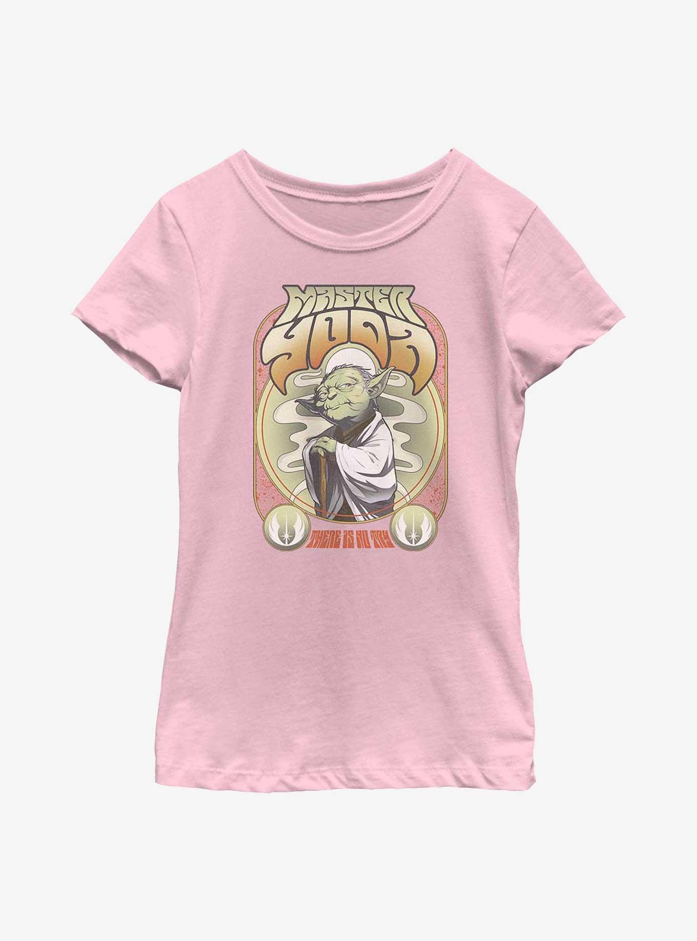 Star Wars Master Yoda There Is No Try Groovy Youth Girls T-Shirt, , hi-res
