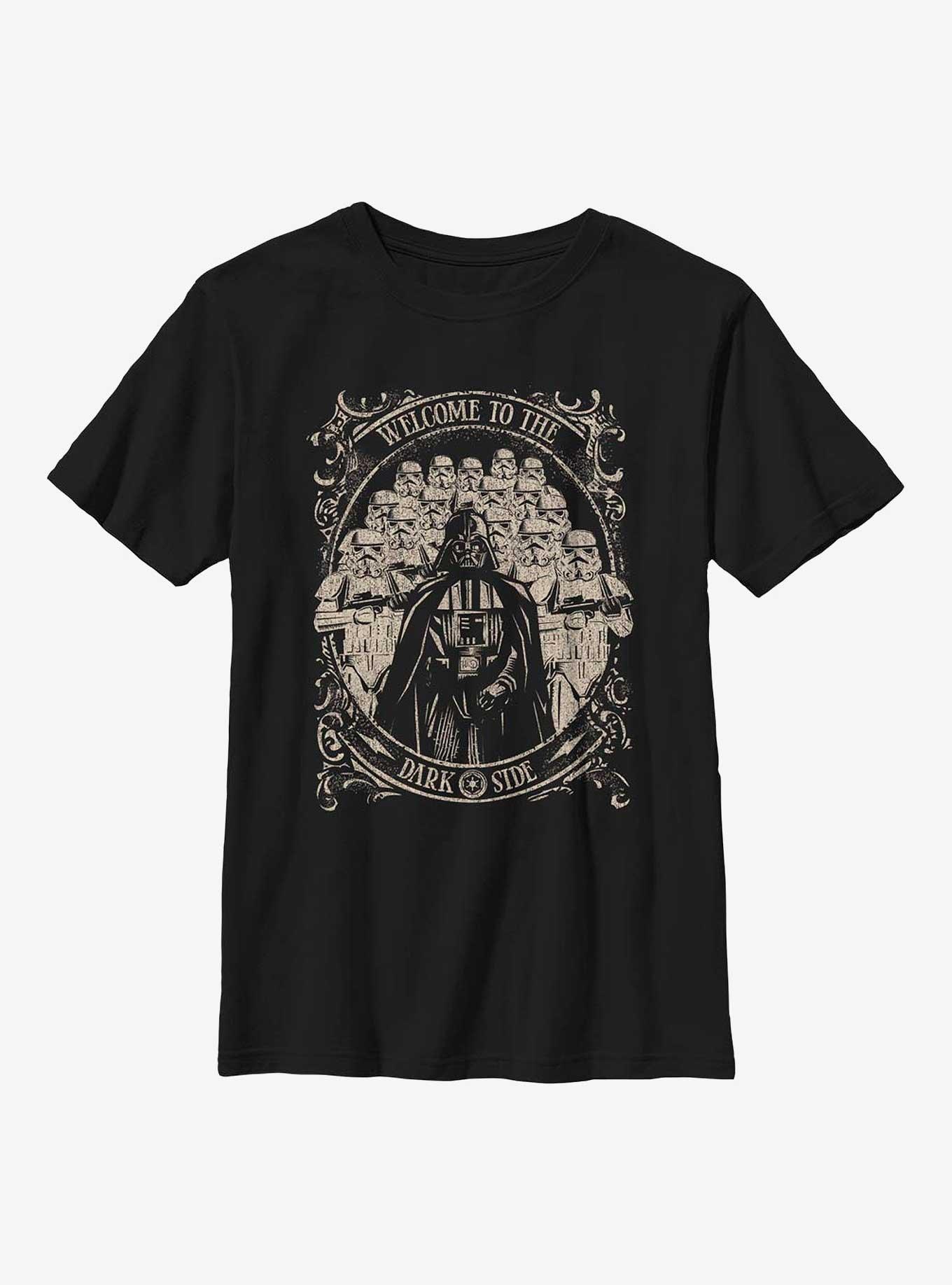 Star Wars Welcome To The Dark Side Youth T-Shirt, BLACK, hi-res