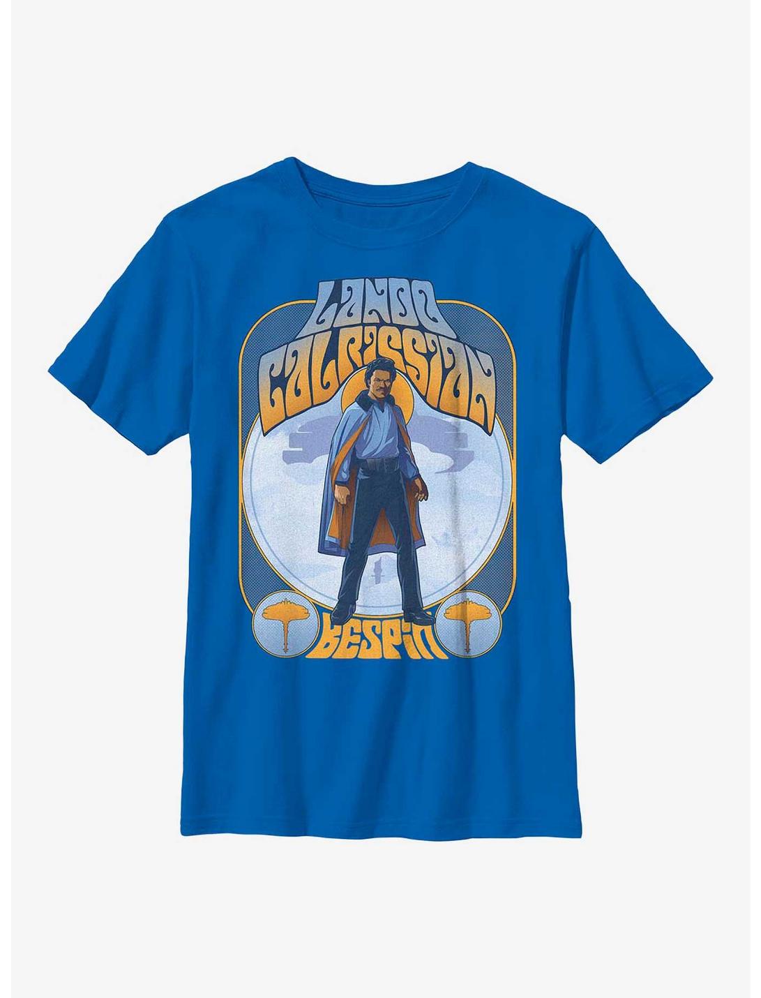 Star Wars Lando Calrissian Bespin Groovy Youth T-Shirt, ROYAL, hi-res