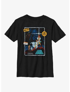 Star Wars Vintage Sci-Fi Rental Youth T-Shirt, , hi-res