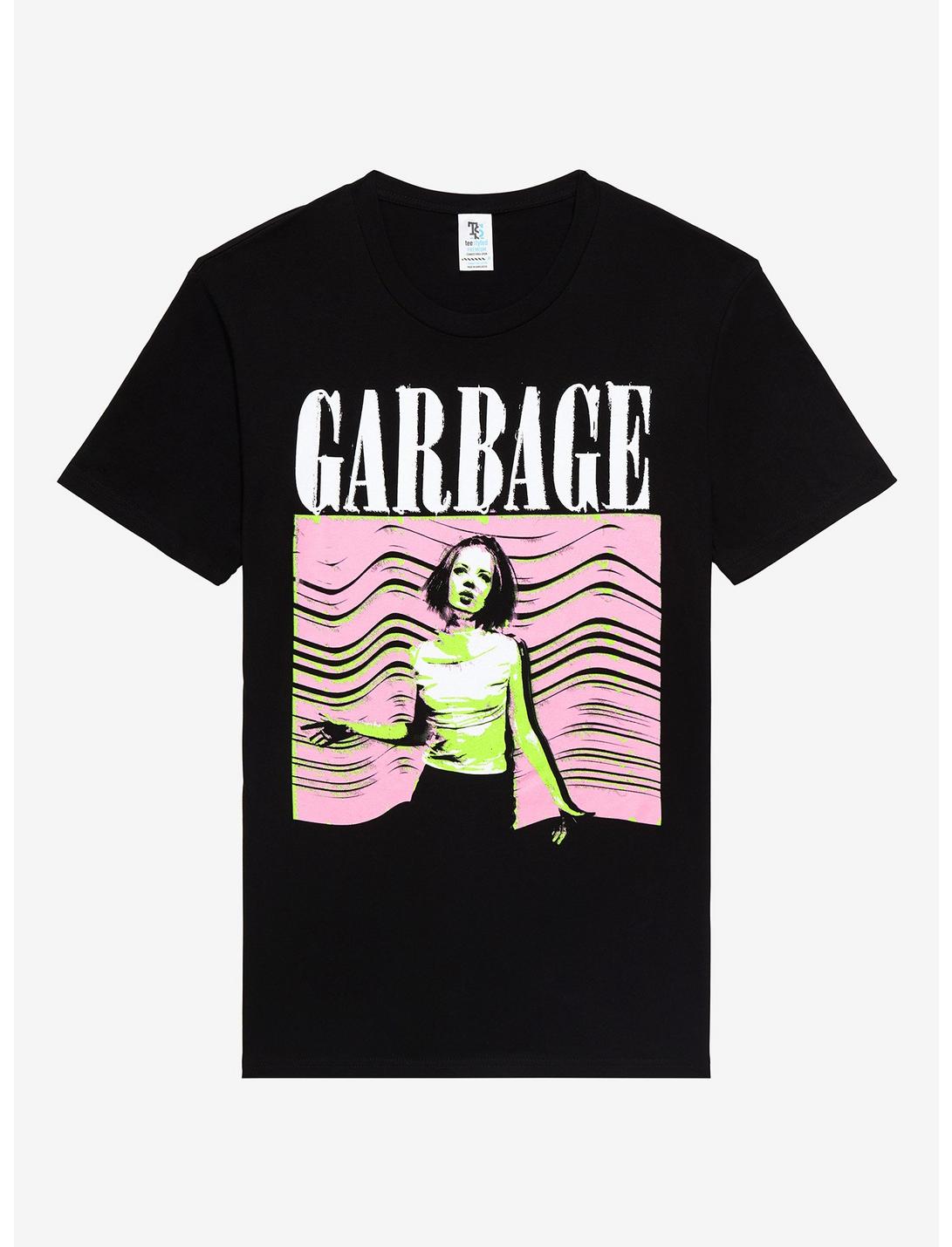 Garbage Shirley Manson T-Shirt, BLACK, hi-res