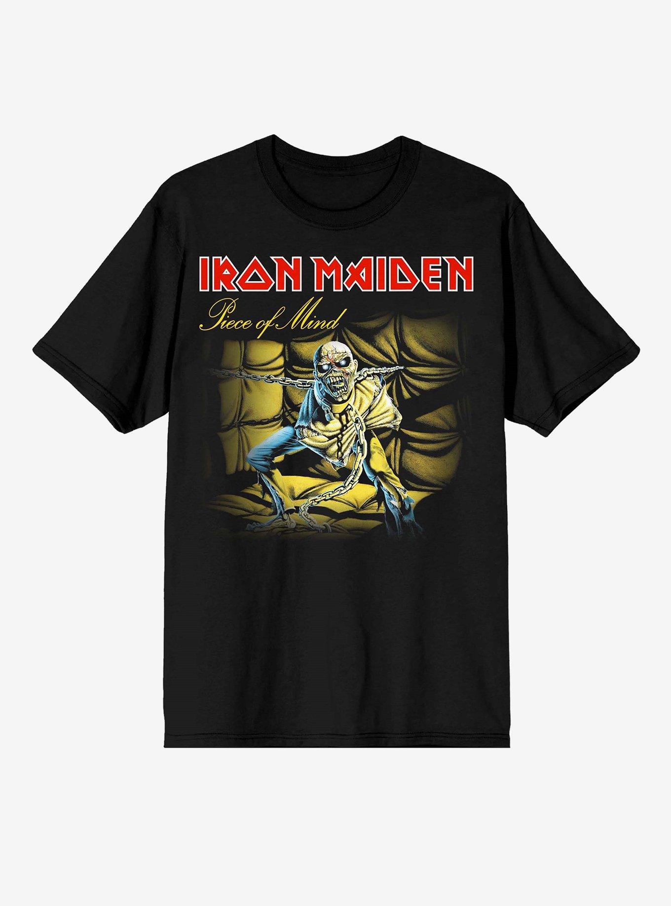 Iron Maiden Piece Of Mind T-Shirt, BLACK, hi-res