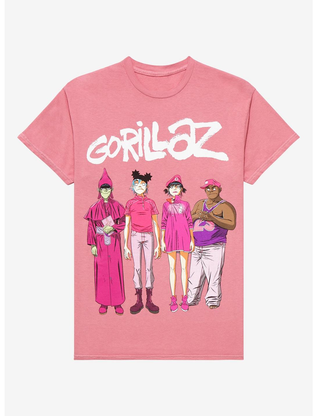 Gorillaz Cracker Island T-Shirt, PINK, hi-res