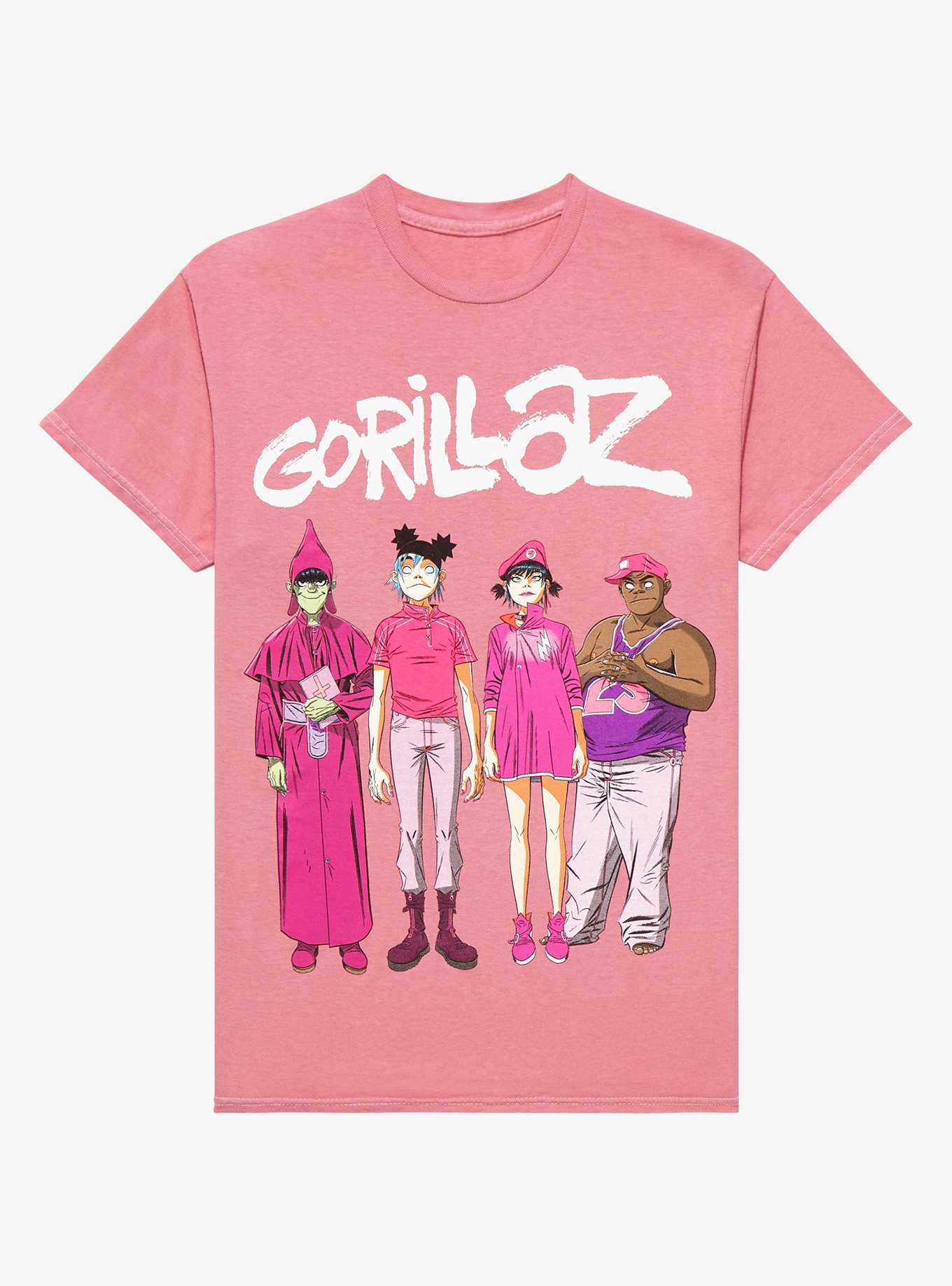 Original Coachella Shop Gorillaz Four Squares T-shirt,Sweater, Hoodie, And  Long Sleeved, Ladies, Tank Top