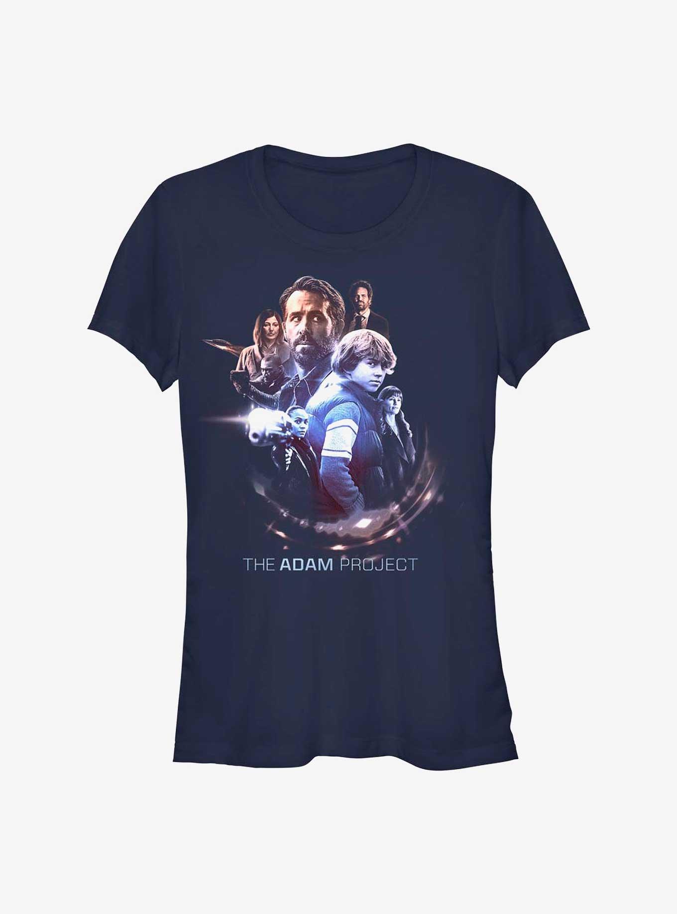 The Adam Project Group Girls T-Shirt, NAVY, hi-res
