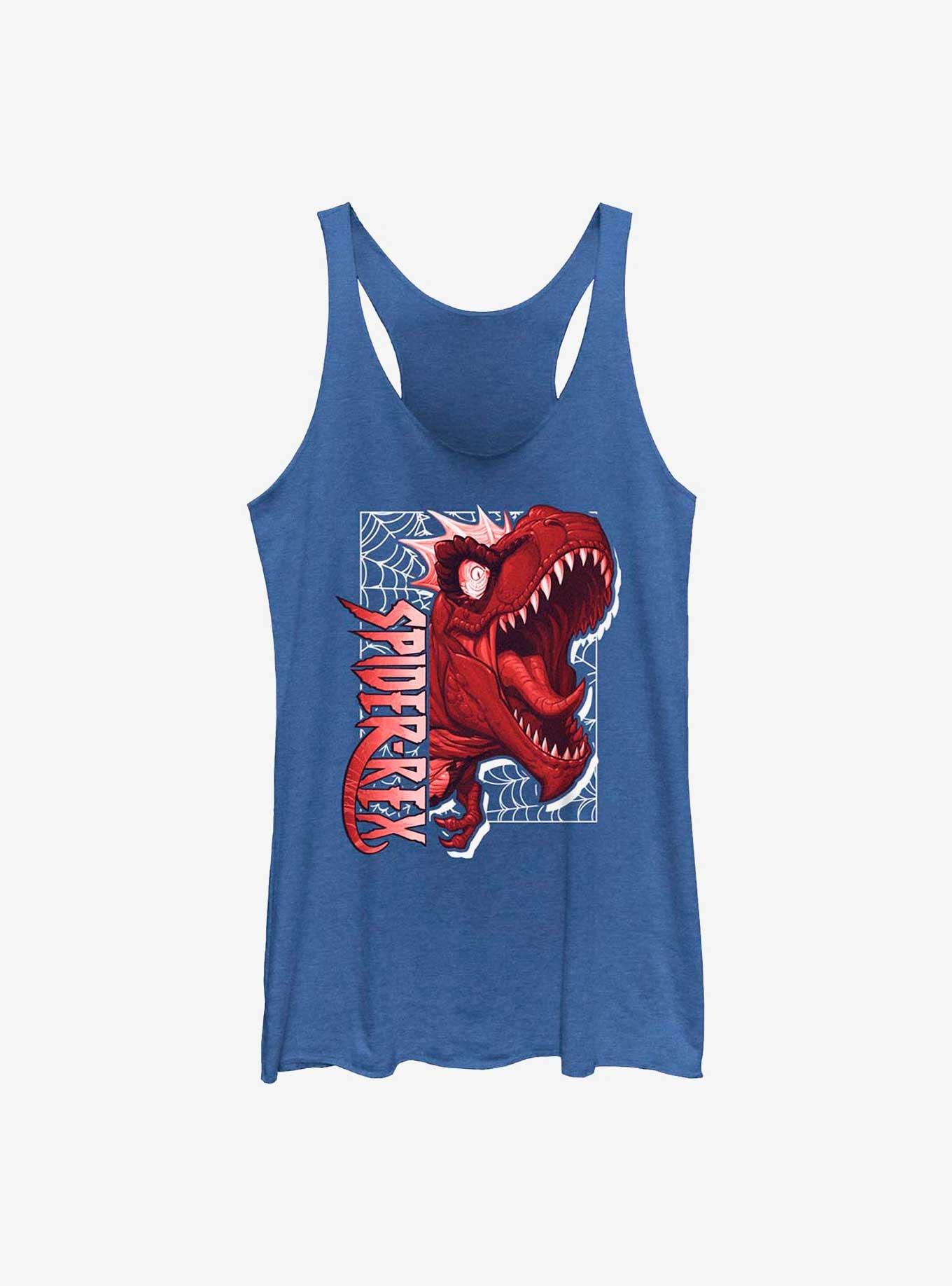 Marvel Spider-Man Spider-Rex Fury Girls Tank, ROY HTR, hi-res