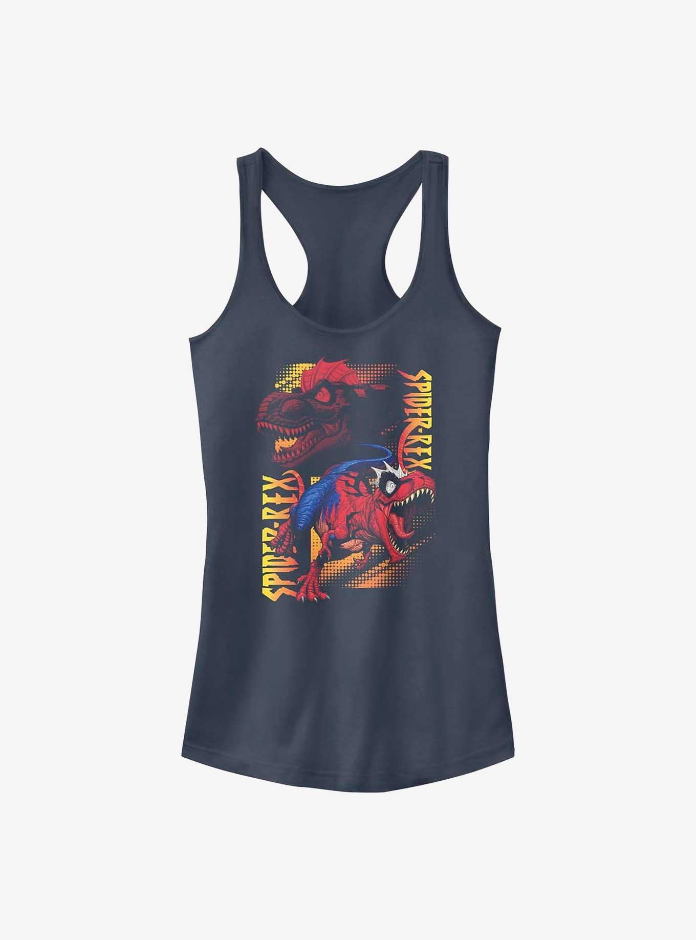 Marvel Spider-Man Spider-Rex Roar Girls Tank, INDIGO, hi-res