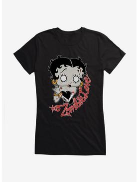 Betty Boop Zombie Love Girls T-Shirt, , hi-res
