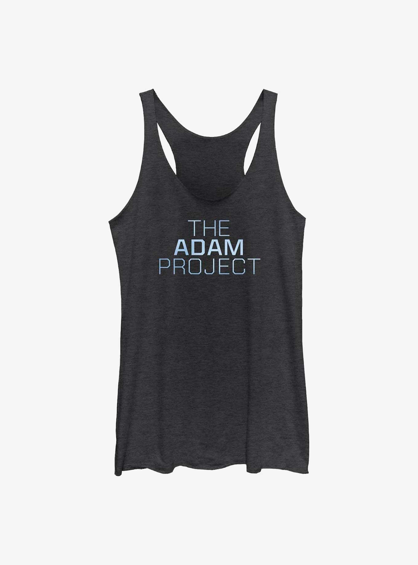 The Adam Project Logo Girls Tank, BLK HTR, hi-res