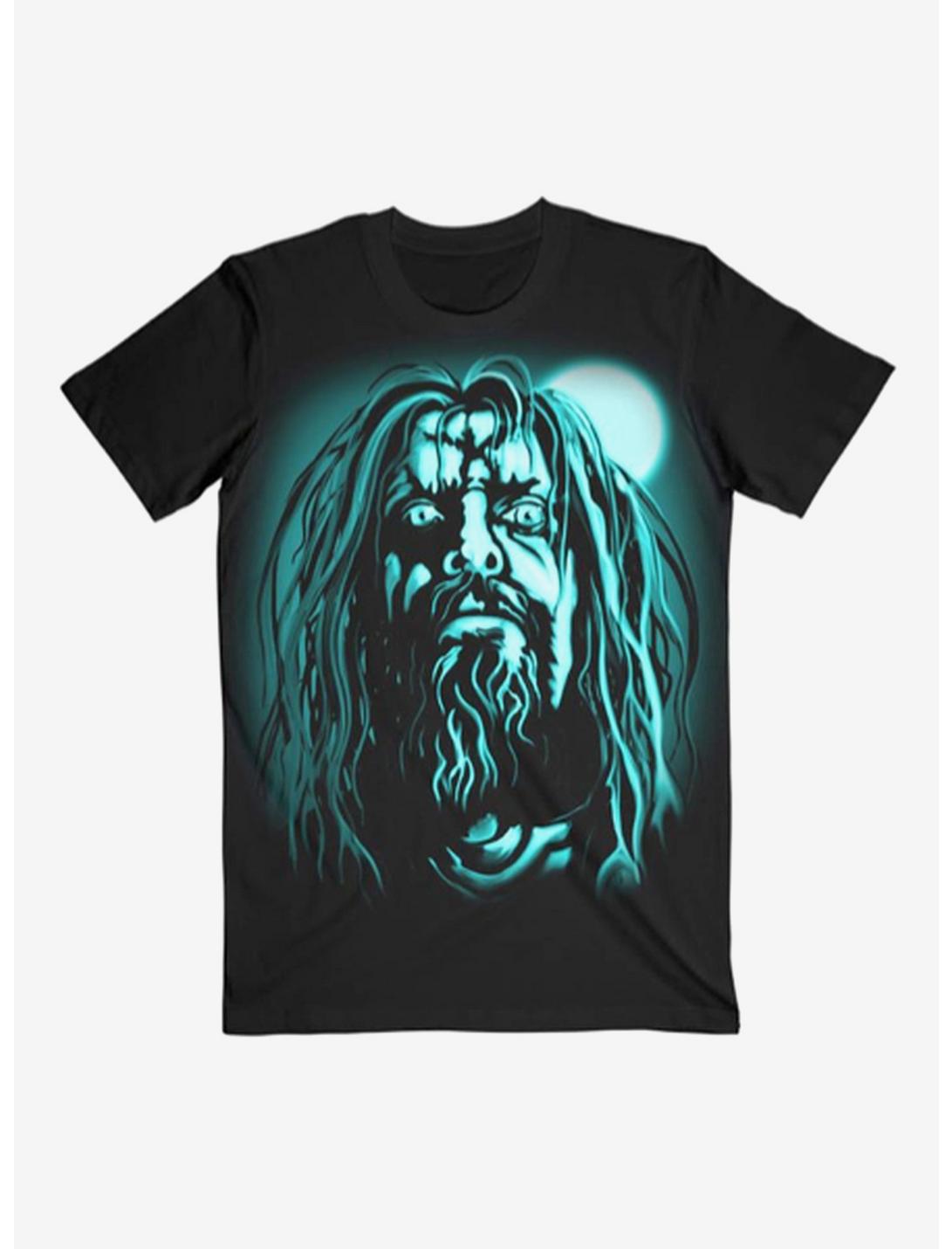 Rob Zombie Moon T-Shirt, BLACK, hi-res