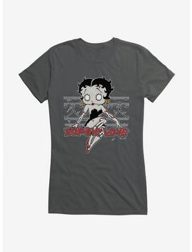 Betty Boop Zombie Love Pose Girls T-Shirt, , hi-res