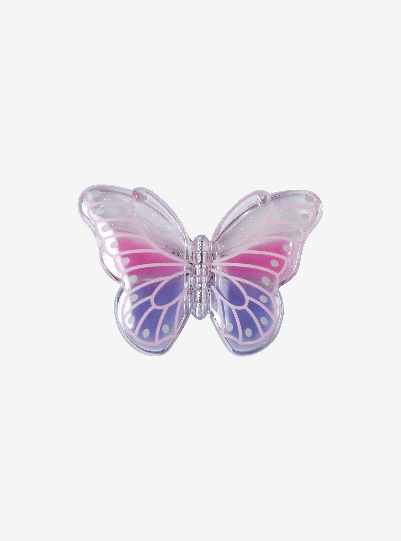 Butterfly Glitter Lip Balm, , hi-res