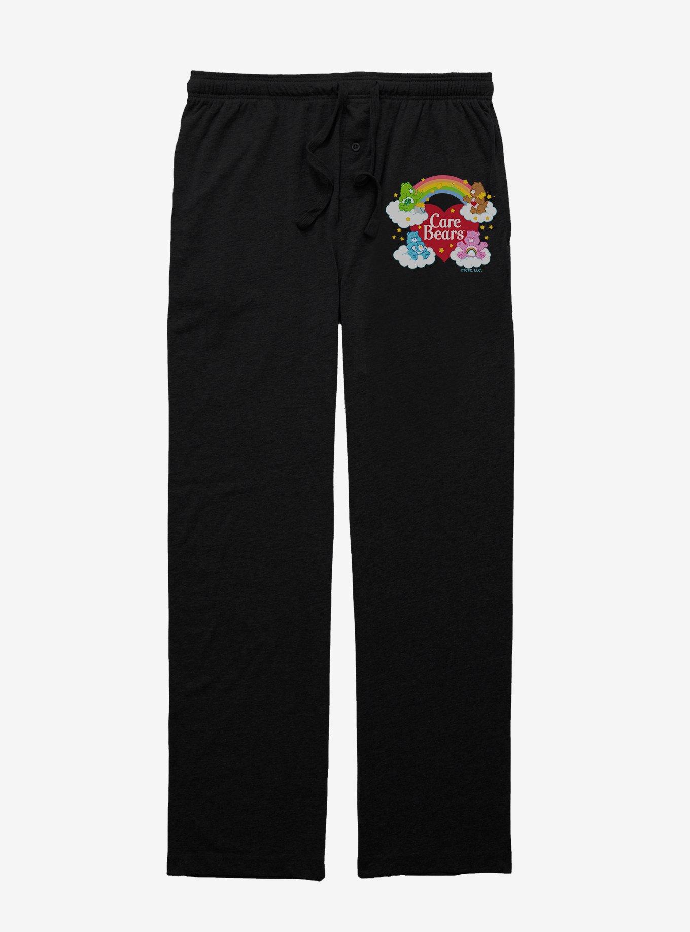 Care Bears On Clouds Pajama Pants, BLACK, hi-res