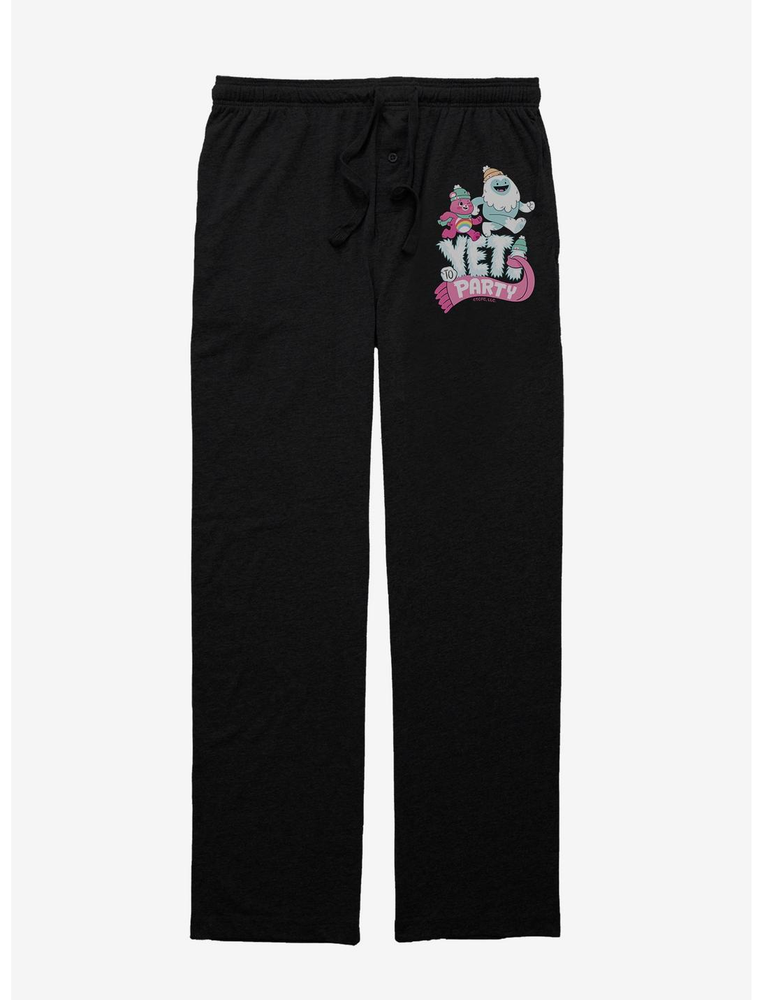 Care Bears Yeti Party Pajama Pants, BLACK, hi-res