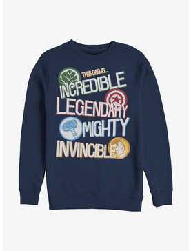 Marvel The Avengers Strengths Sweatshirt, , hi-res
