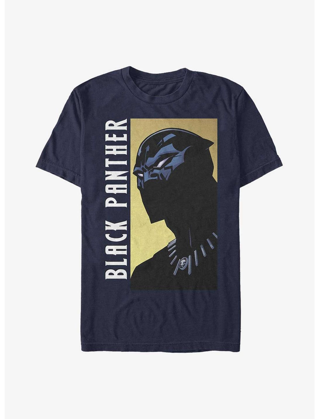 Marvel Black Panther Poster T-Shirt, NAVY, hi-res