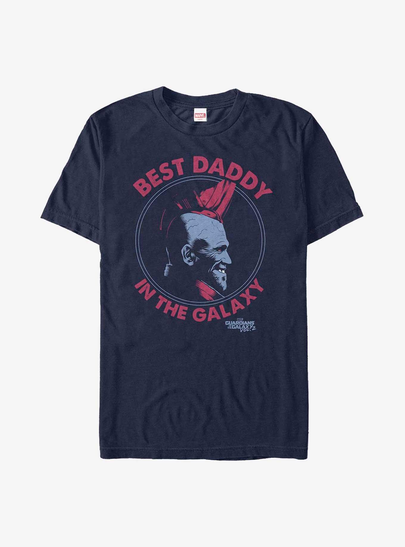 Marvel Guardians of the Galaxy Yondu Best Daddy T-Shirt, NAVY, hi-res