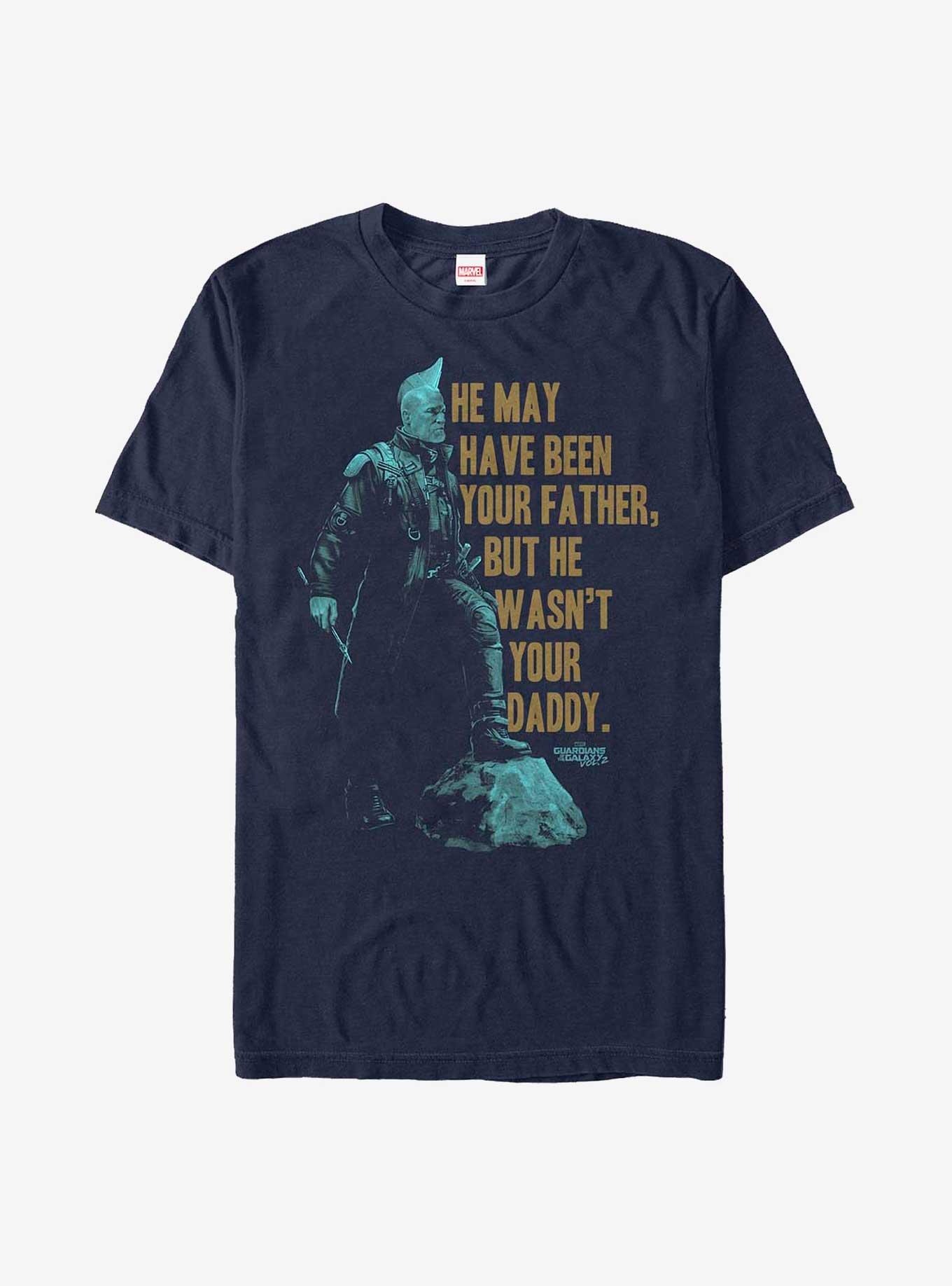 Marvel Guardians of the Galaxy Yondu True Daddy T-Shirt, NAVY, hi-res