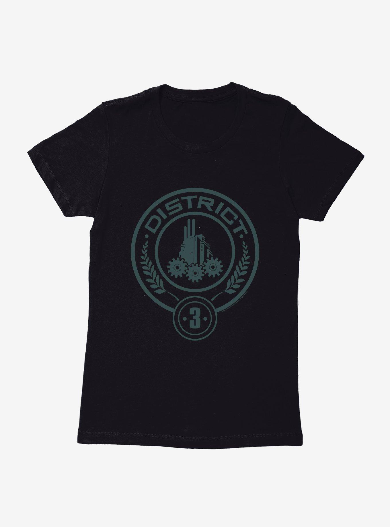 Hunger Games District 3 Logo Womens T-Shirt, , hi-res
