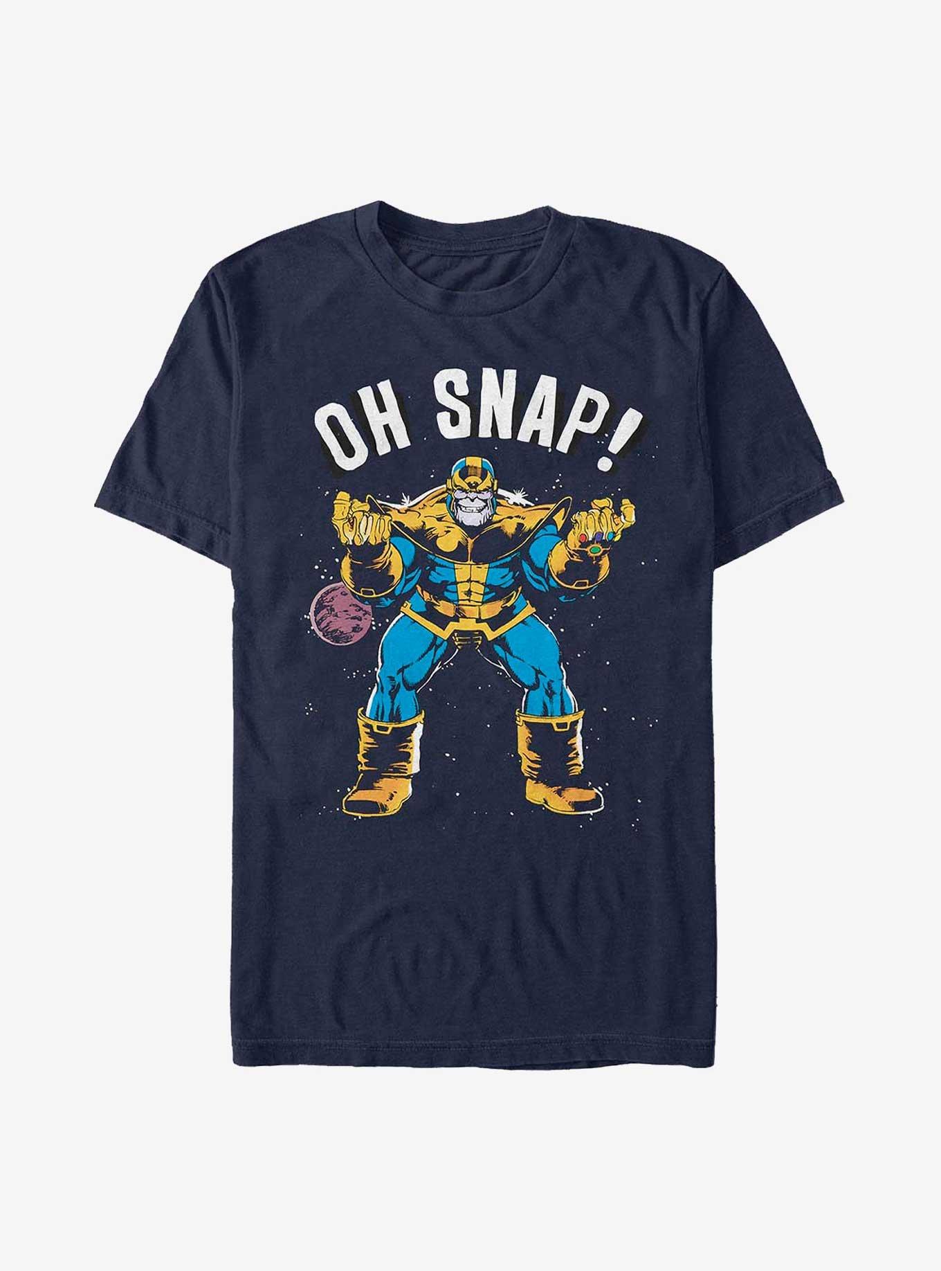 Marvel The Avengers Oh Snap T-Shirt, NAVY, hi-res