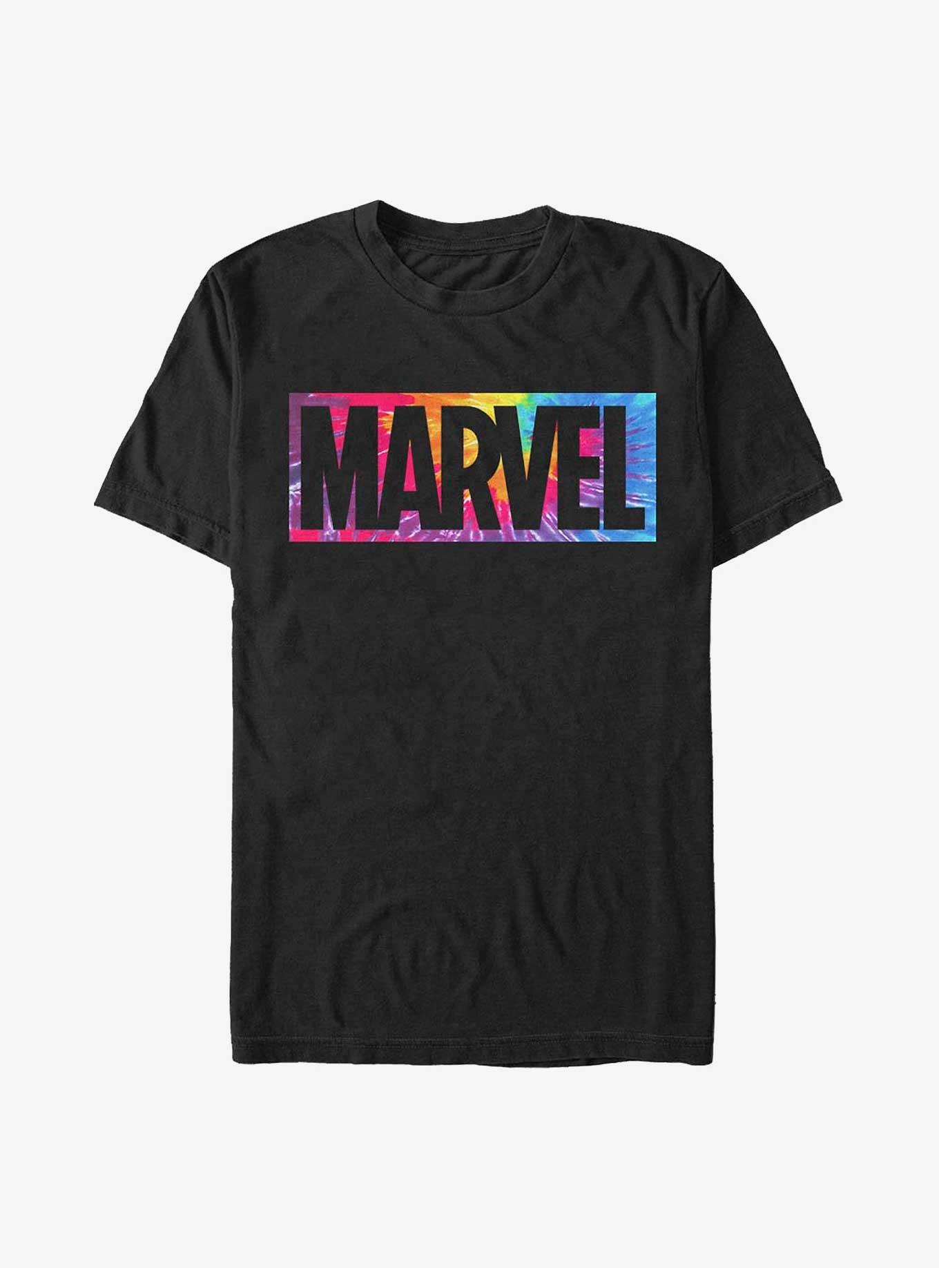 Marvel Tie-Dye Logo T-Shirt, , hi-res