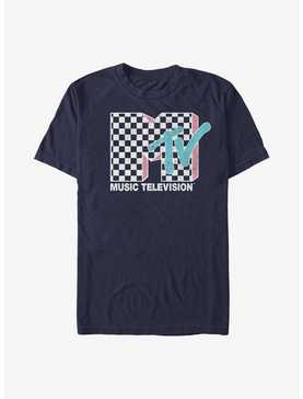 MTV Checkered Logo T-Shirt, , hi-res