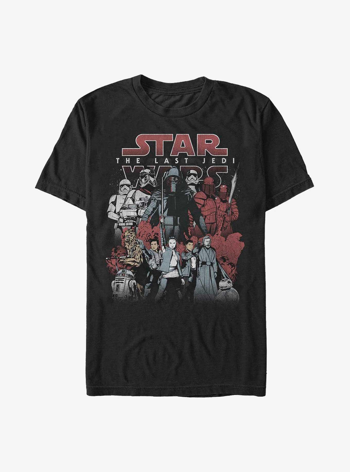 Star Wars: Episode VIII - The Last Jedi Good and Evil T-Shirt, BLACK, hi-res