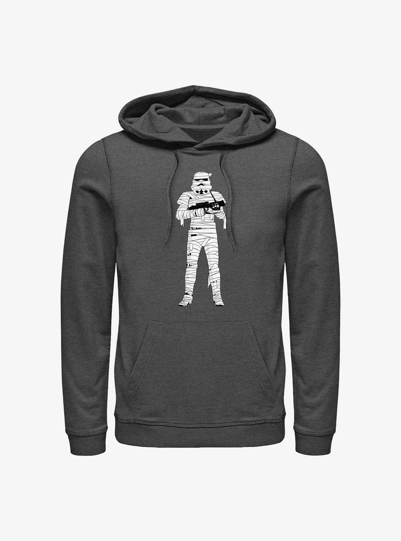 Star Wars Mummy Trooper Hoodie, CHAR HTR, hi-res