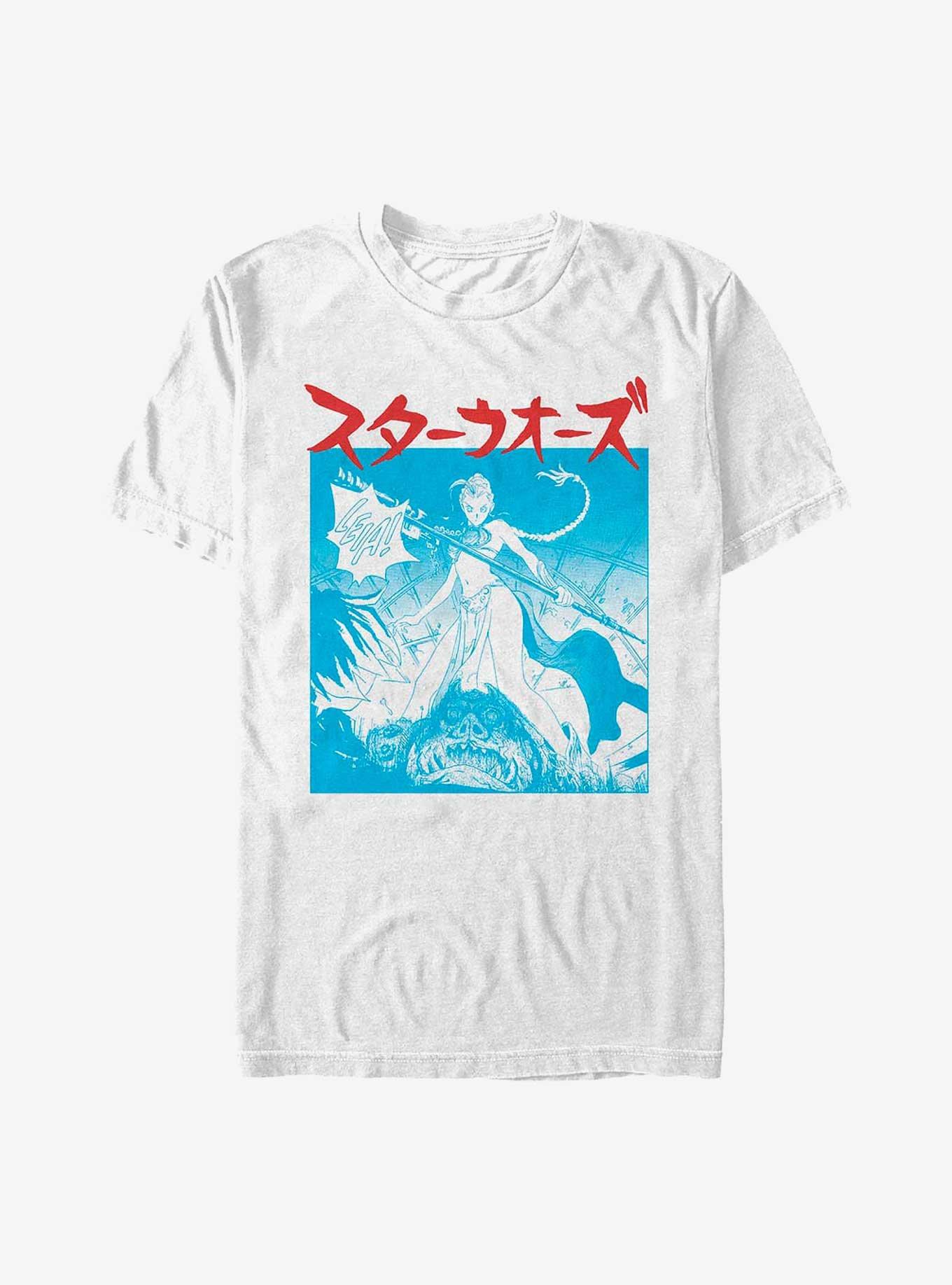 Star Wars Leia Slay T-Shirt, WHITE, hi-res