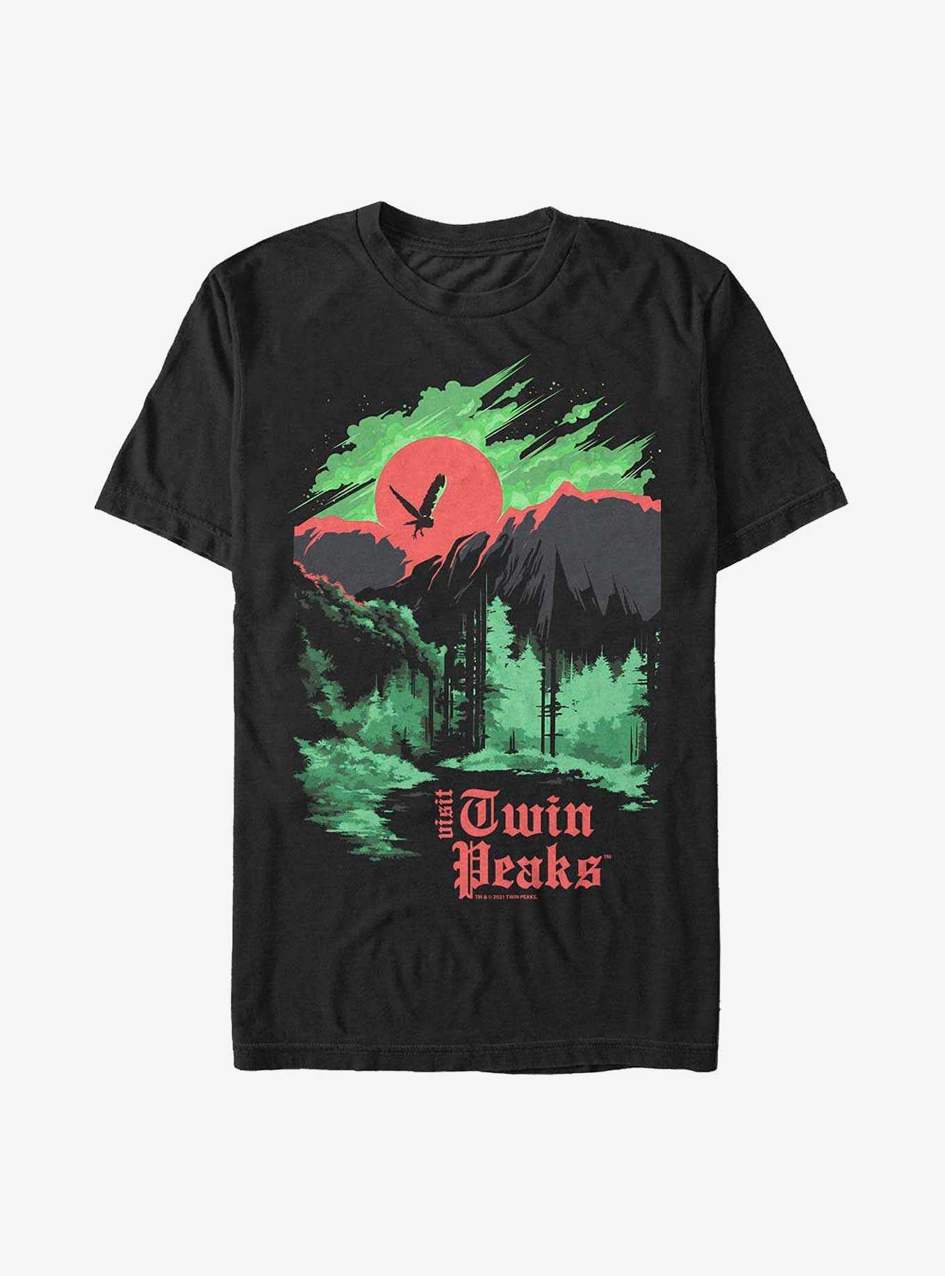 Twin Peaks Poster T-Shirt, , hi-res