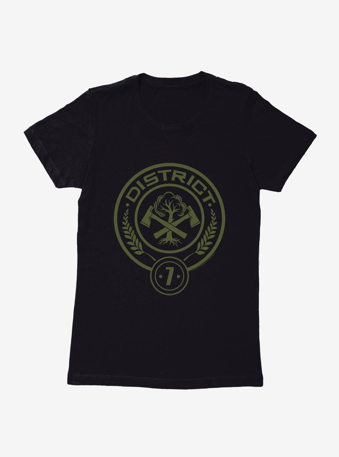 Hunger Games District 7 Logo Womens T-Shirt, , hi-res