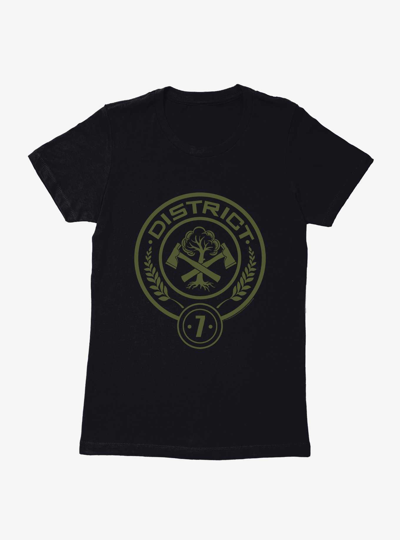 Hunger Games District 7 Logo Womens T-Shirt, , hi-res